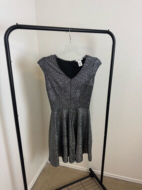 Bar III | Dresses | Bar Iii Womens Black Floral Print Polyester Mini Dress  Nwot | Poshmark
